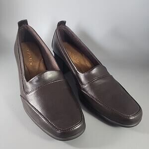 Aerosoles Bingo Loafers, Padded Insole, 1.5" Heel - Size 7.5